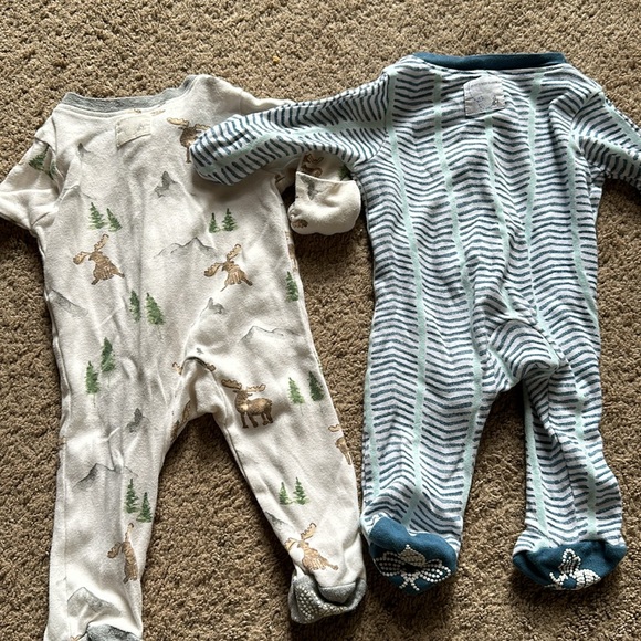 2 Burt’s bees baby footies - Picture 5 of 5